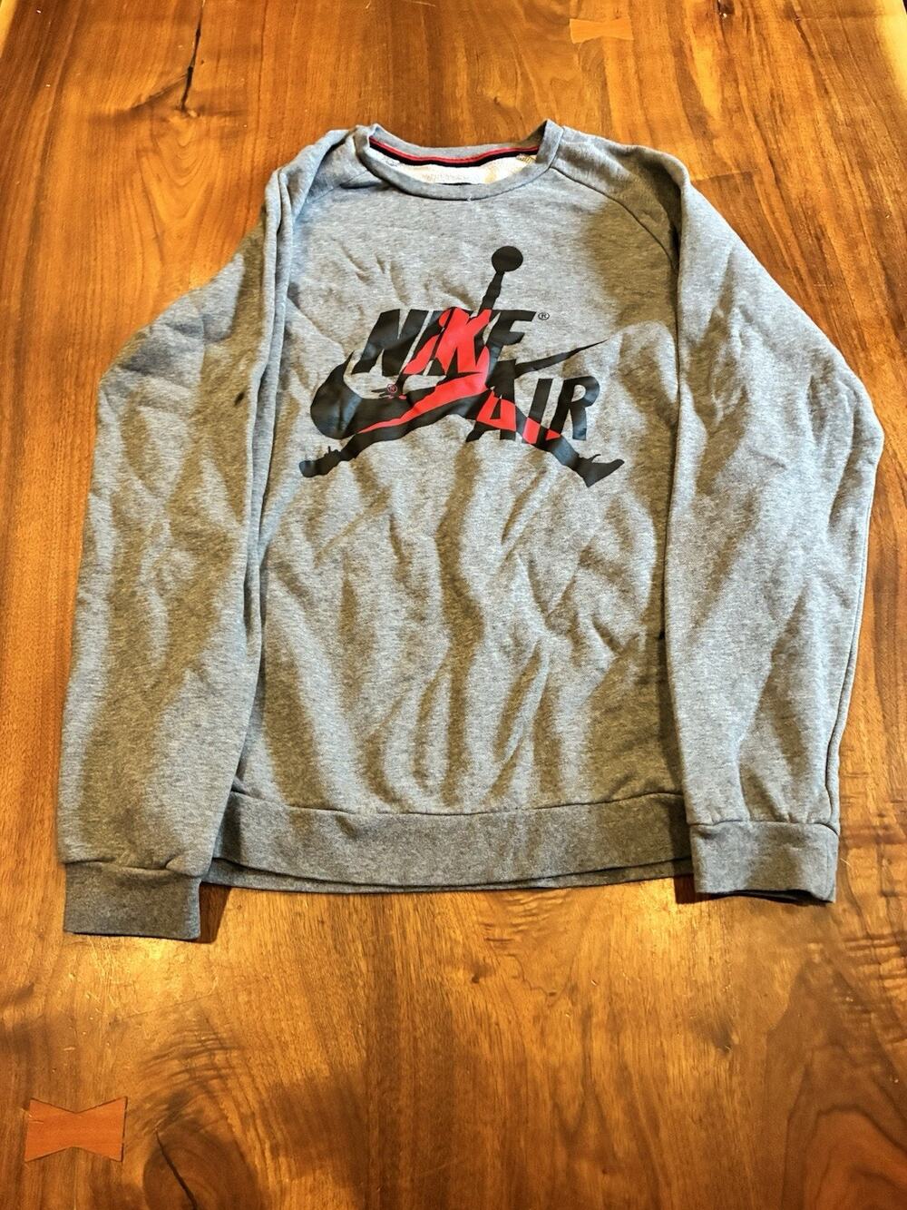Mens Nike Air Jordan Jumpman‎ Classics Crew Sweatshirt BV6006 091 Size M